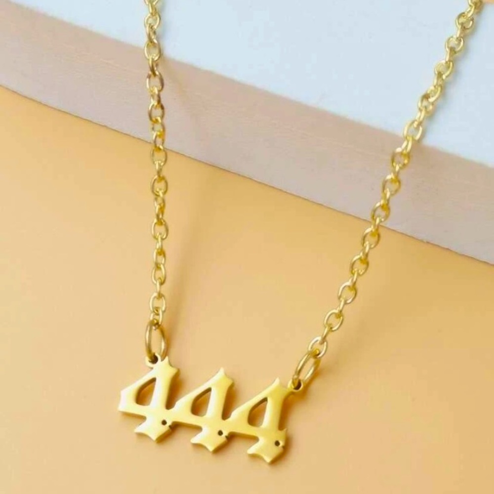 Gold necklace